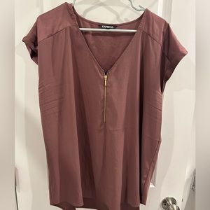 Express satin top